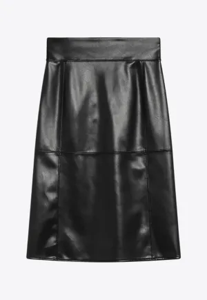 Volonta Faux Leather Skirt
