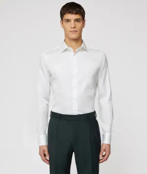 White Satin Shirt