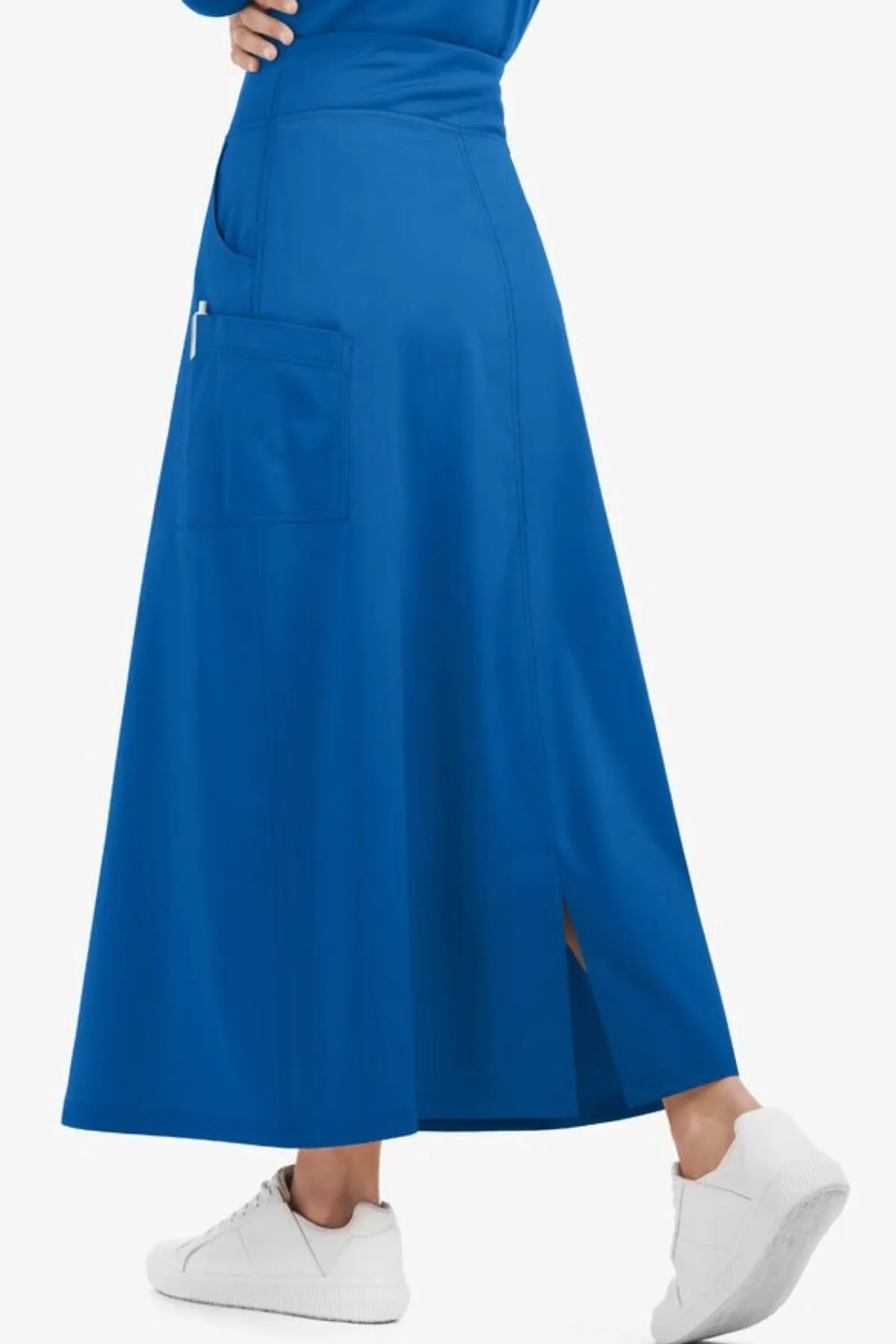 Women's 3-Pocket Ankle Length Scrub Skirt