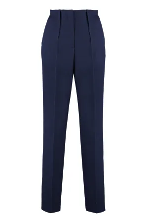 Wool tailored trousers