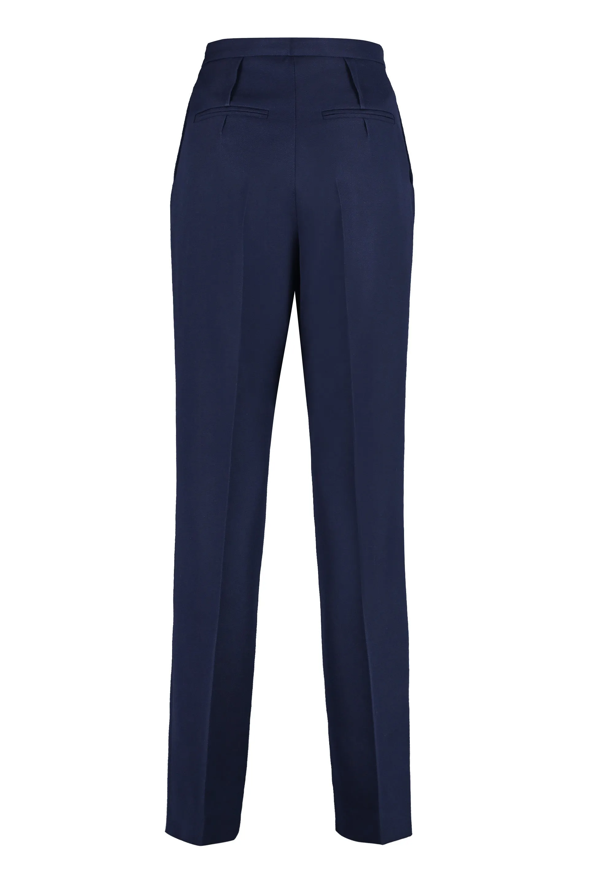 Wool tailored trousers