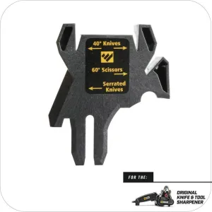 WorkSharp 40° OUTDOOR KNIFE GUIDE FOR THE ORIGINAL KNIFE & TOOL SHARPENER MK 1