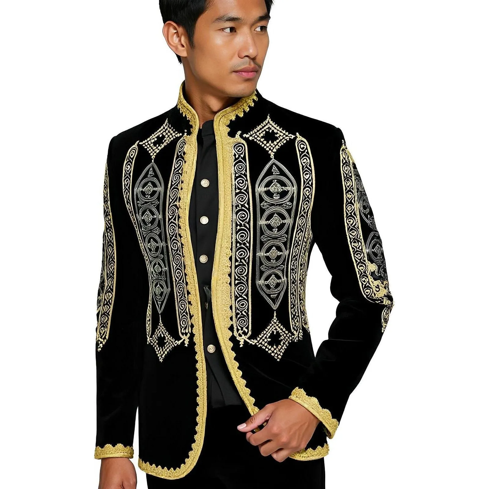 Zane Embroidered Blazer