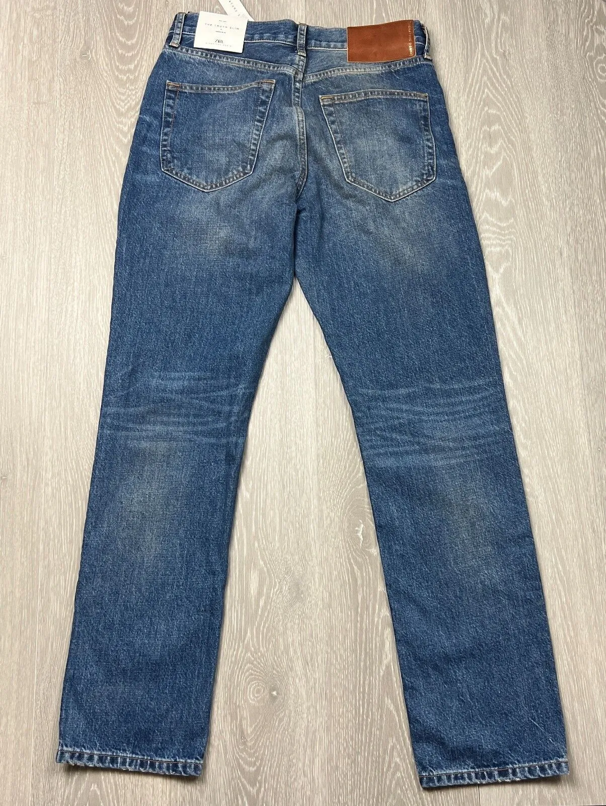 ZARA Womens The Truth Slim Jeans Indigo Blue Size 6 (New)